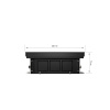 Конвектор внутрипольный Royal Thermo ATRIUM-75/200/800-DG-U-BL