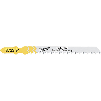 Полотно для лобзика Milwaukee T144DF 75мм биметаллические, упак_5
